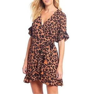 Lauren Ruffle Detail Leopard Print
Georgette Wrap